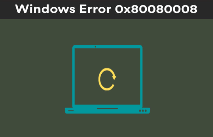 Error 0x80080008