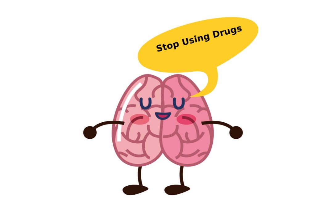 brain reacts when you stop using drugs
