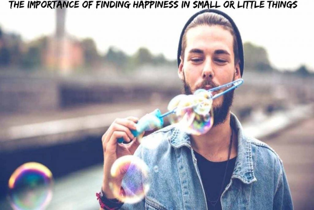 The Importance of Finding Happiness in Small or Little Things