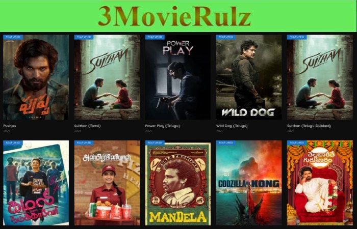 Illegal Alternatives of 3Movierulz