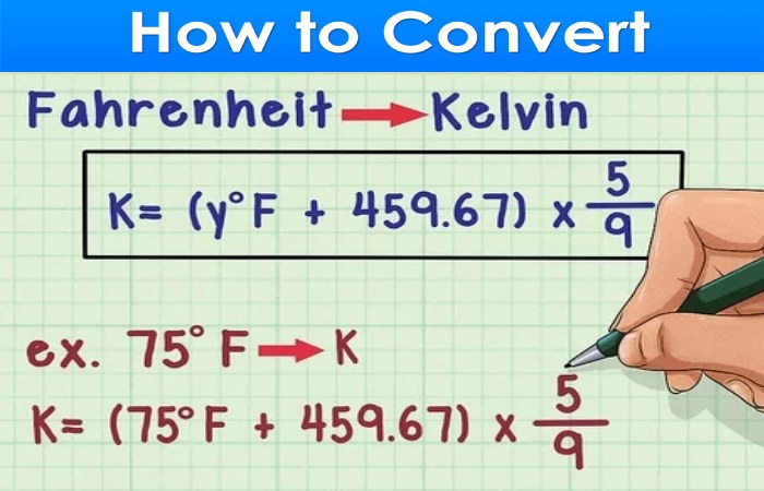 Kelvin in Fahrenheit
