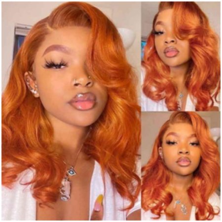 Wavy Ginger Hair