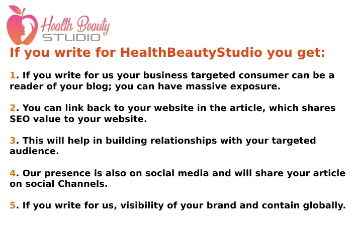 Why should you Write for Health Beauty Studio? – Male Cosmetics Write for Us