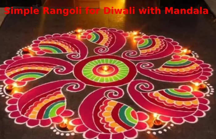 Mandala rangoli designs