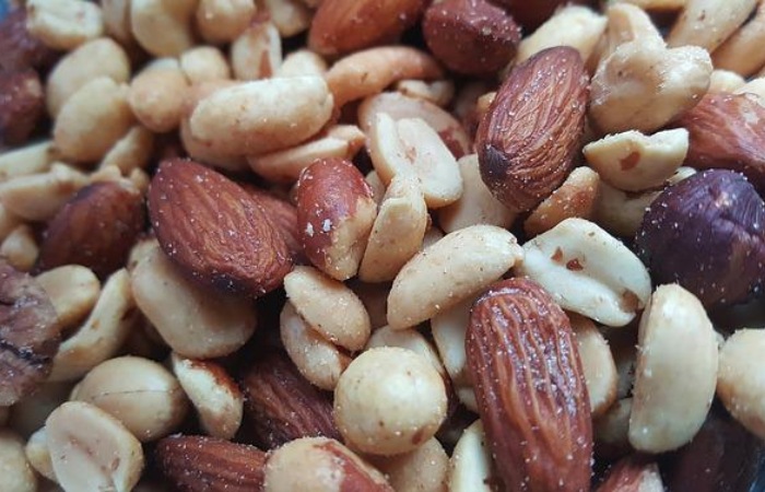 nuts mixed food