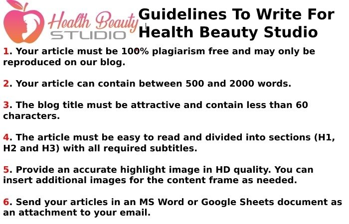Guidelines To Write For Health Beauty Studio - Oral health