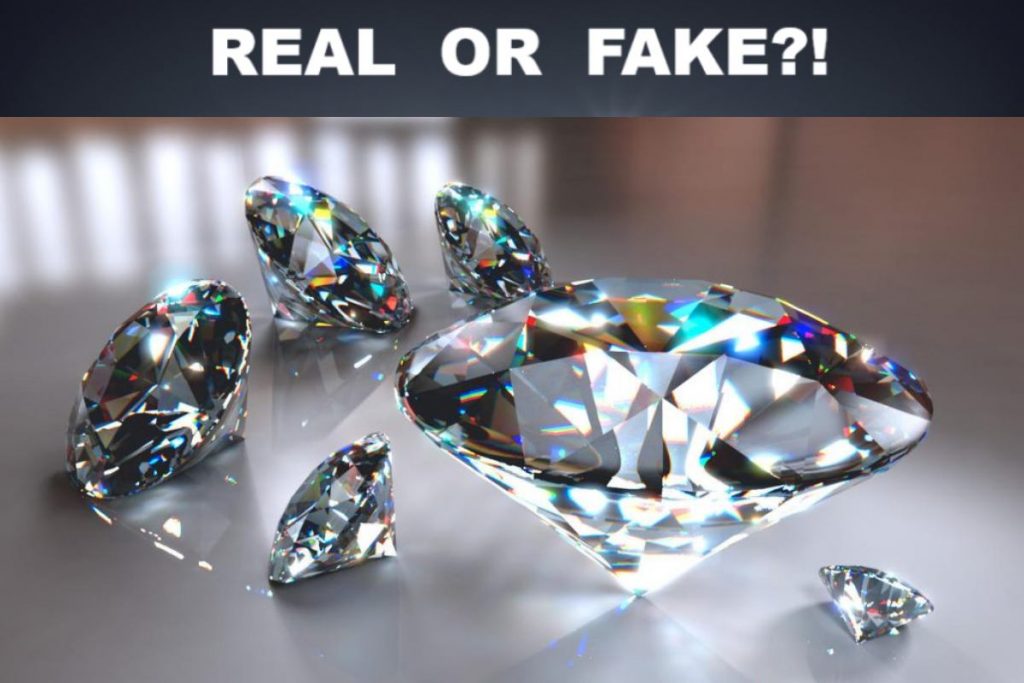 How to Tell if a Diamond is Real or Fake?