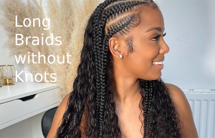 Long Braids without Knots