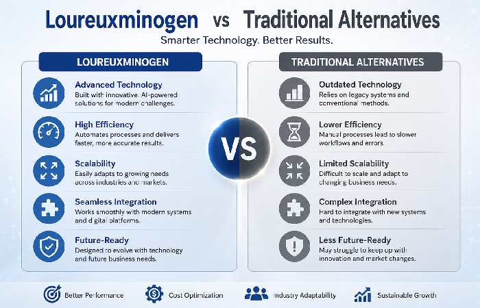 Loureuxminogen vs Traditional Alternatives