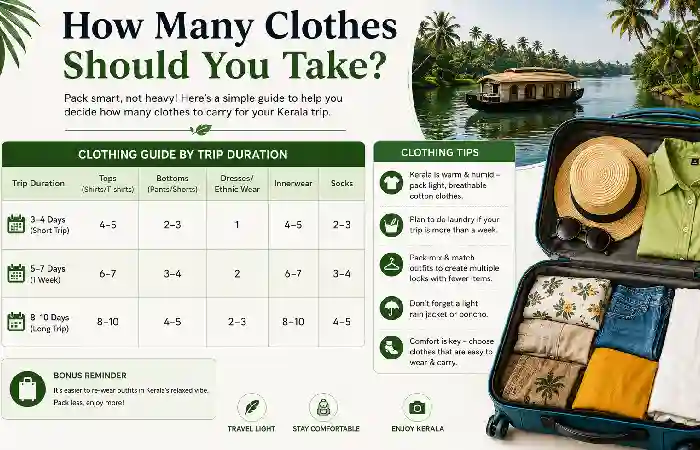 how many clothes should take