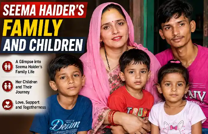 seema haiders family and children