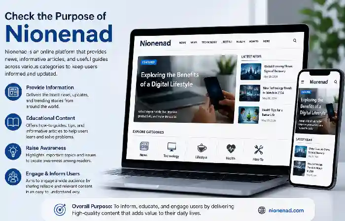 check the porpose of nionenad