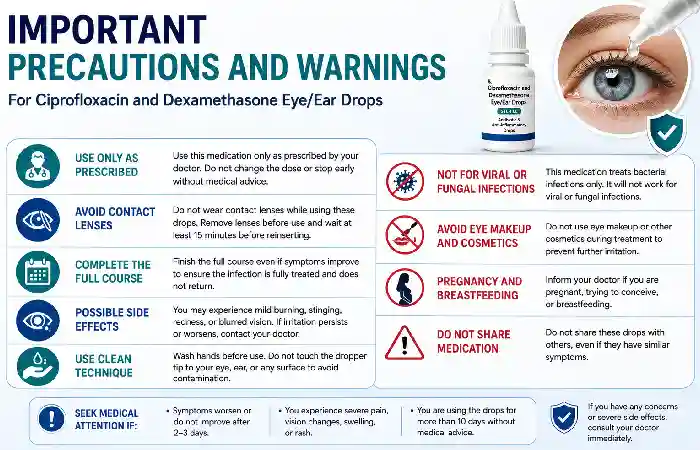 important precaution and warning