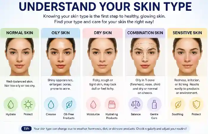 understand your skin types